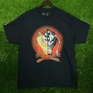 Looney Tunes Tasmanian Devil Cartoon Graphic T-shirt, size XL